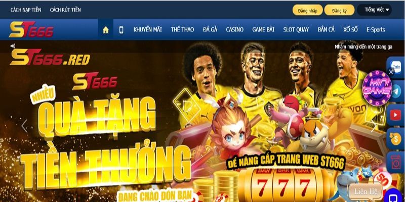 Giới thiệu game casino ST666