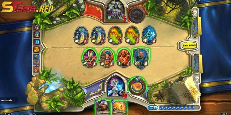 Các kèo cược hearthstone tại nhà cái ST666