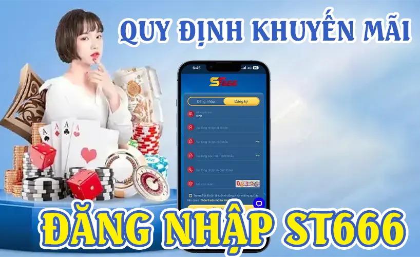 Quy định khuyến mãi đăng nhập ST666