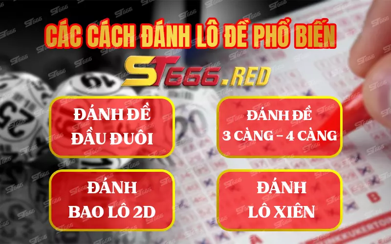 4 cách đánh lô đề online phổ biến