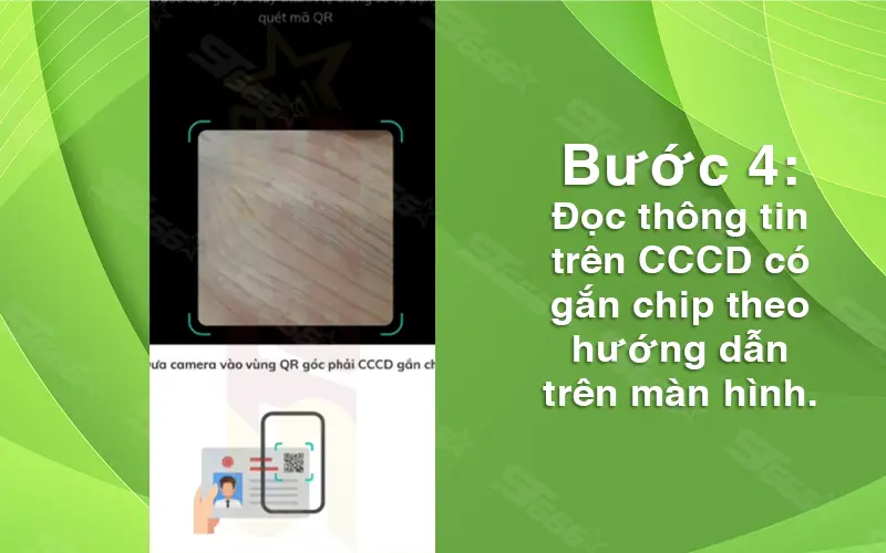 xác thực sinh trắc học bidv bước 4